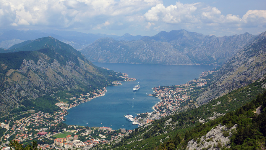 Boka Kotorska view