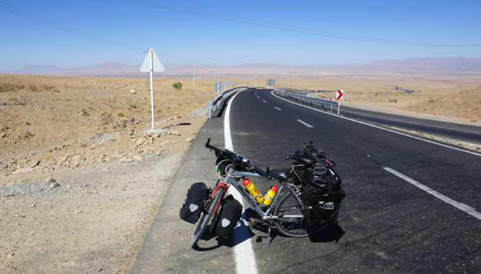 Cycling across Iran